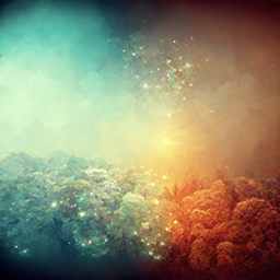 Bubbles filtering up