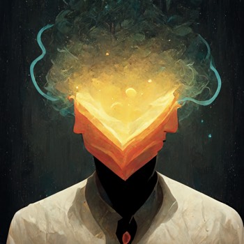 A person coming up with a new idea